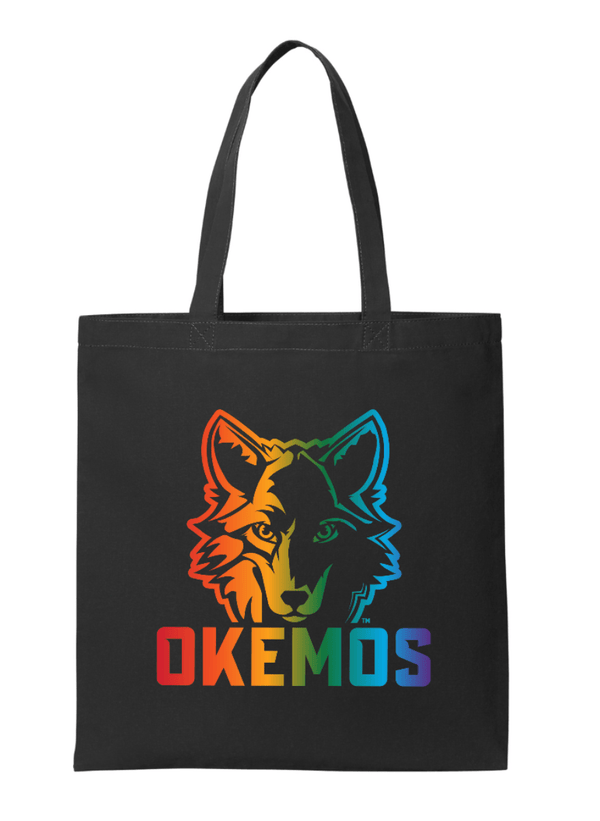 Custom Printed Apparel | OPM Spiritwear 2025 - Cotton Tote Bag Black - OPM Spiritwear 2025 - 18266
