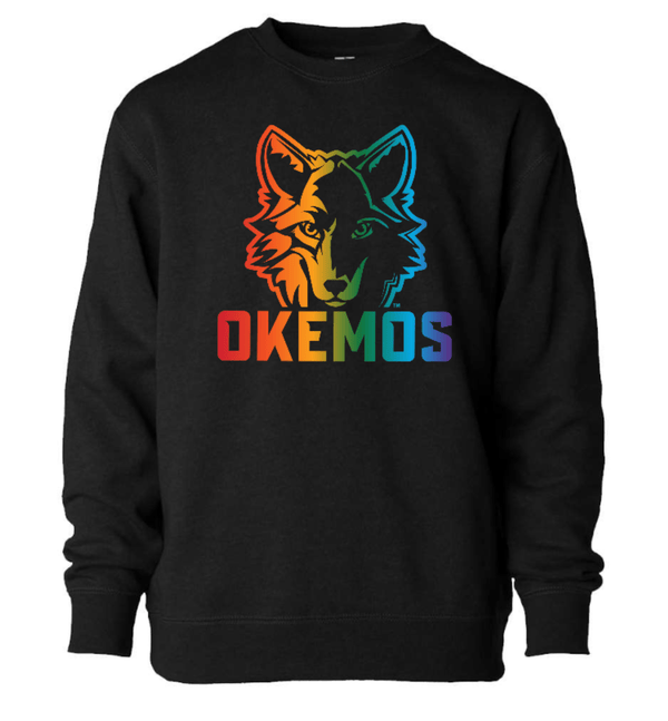 Custom Printed Apparel | OPM Spiritwear 2025 - Toddler Lightweight Crewneck Sweatshirt Black - OPM Spiritwear 2025 - 18266