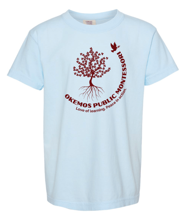 Custom Printed Apparel | OPM Spiritwear 2025 - Youth Heavyweight T-Shirt Chambray - OPM Spiritwear 2025 - 18266
