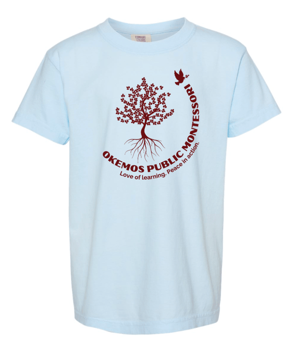 Custom Printed Apparel | OPM Spiritwear 2025 - Youth Heavyweight T-Shirt Chambray - OPM Spiritwear 2025 - 18266