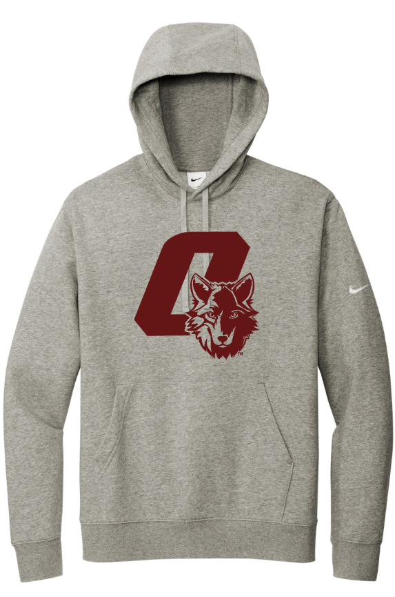 Custom Apparel - Screen Printing - OPM Spiritwear Holiday 2024 - Nike Club Fleece Swoosh Sleeve Pullover Hoodie - OPM Spiritwear Holiday 2024 - 16803