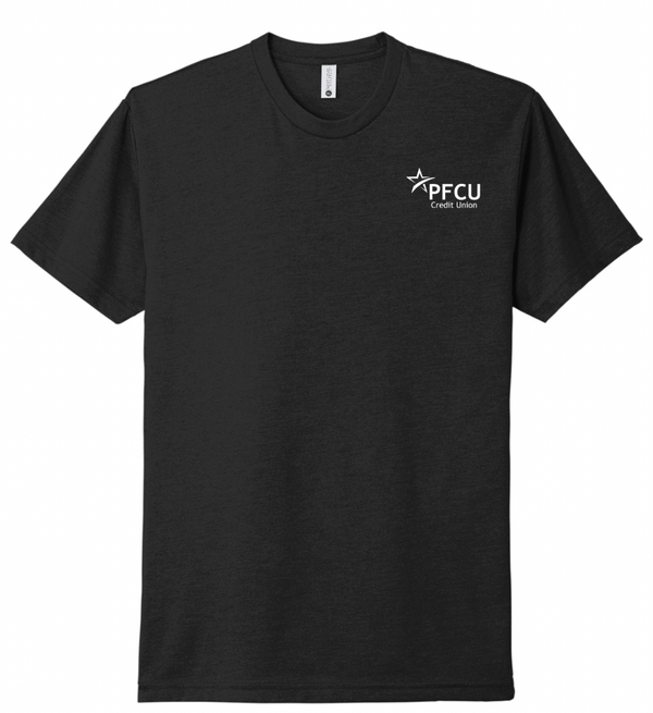 Custom Apparel - Screen Printing - PFCU - Adult Unisex CVC T-Shirt - PFCU - 14701