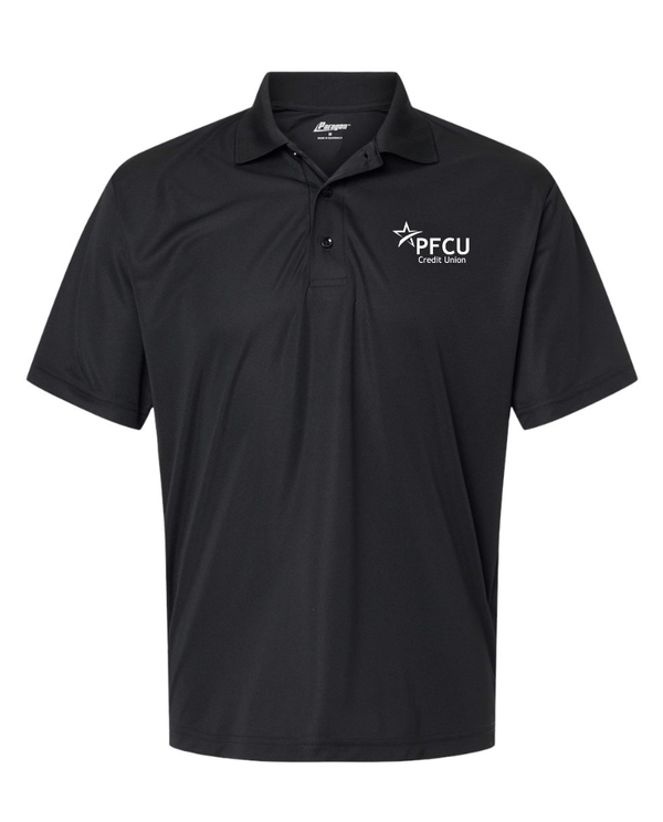 Custom Apparel - Screen Printing - PFCU - Adult Unisex Performance Polo - PFCU - 14701