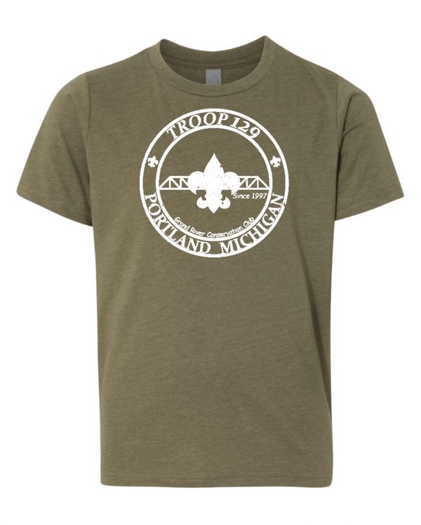 Custom Apparel - Screen Printing - Portland Boy Scouts - Youth Jersey Tee - Fall Portland Boy Scouts - 16577