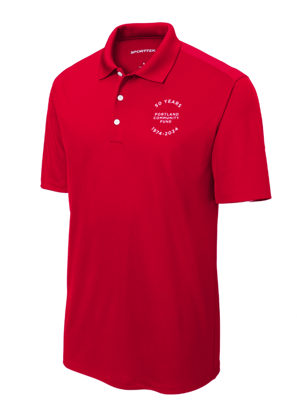 Custom Apparel - Screen Printing - Portland Community Fund Unisex Polo - PCF - 15734