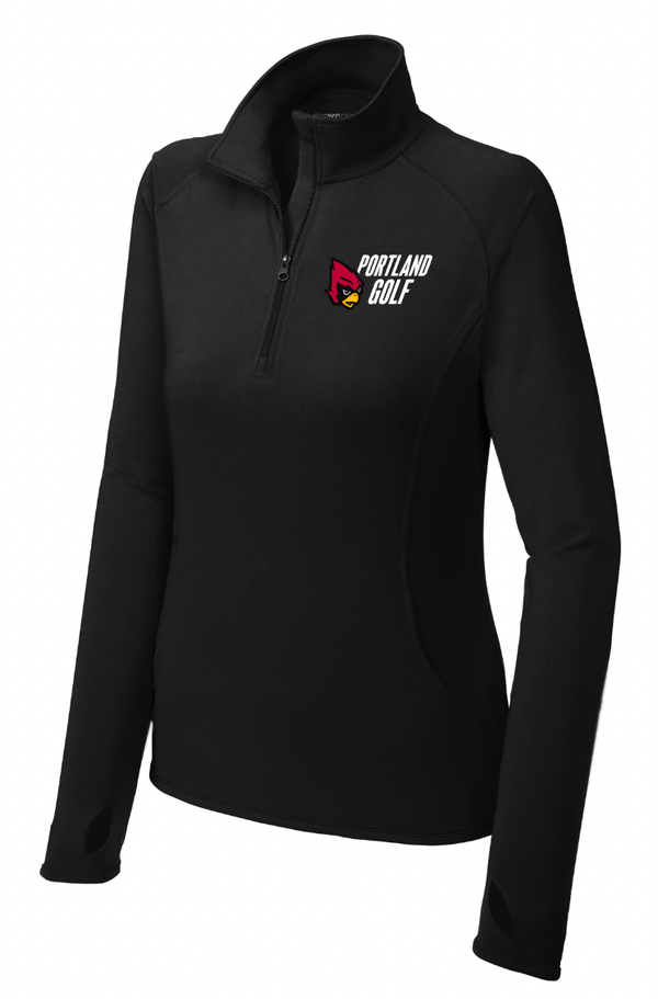 Custom Apparel - Screen Printing - Portland Golf - Ladies 1/4 Zip Pullover - Portland Golf - 15549