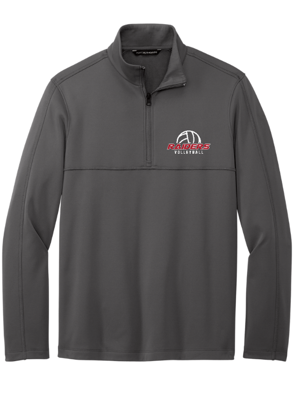 Custom Apparel - Screen Printing - Portland HS Volleyball - Men's Smooth Fleece 1/4 Zip - PHS Volleyball Spirit Store - 16450