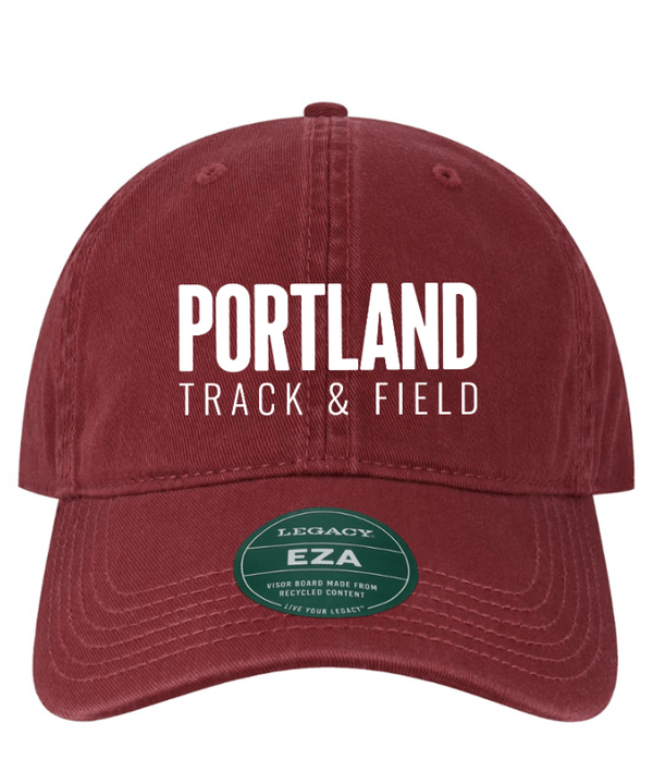 Custom Apparel - Screen Printing - Portland MS Track and Field 2025 - Relaxed Twill Dad Hat - Portland MS Track and Field 2025 - 17337