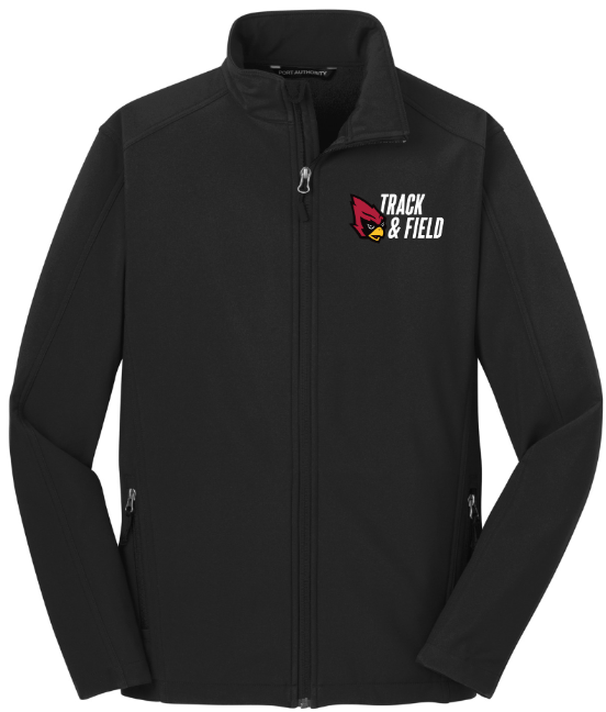 Custom Apparel - Screen Printing - Portland MS Track and Field - Adult Unisex Soft Shell Jacket - Portland MS Track and Field - 15456
