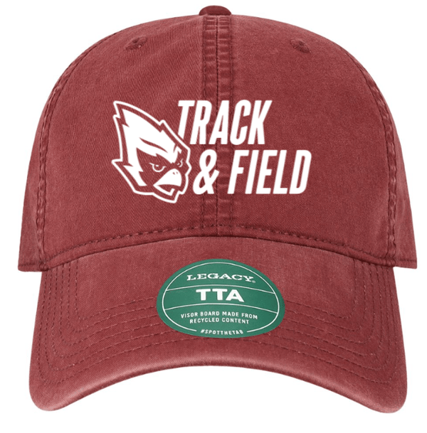 Custom Apparel - Screen Printing - Portland MS Track and Field - Maroon Dad Hat - Portland MS Track and Field - 15456