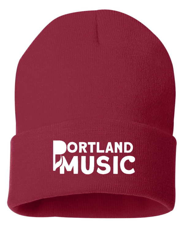 Custom Apparel - Screen Printing - Portland Music - Cuffed Beanie - Portland Music 2024 - 16689