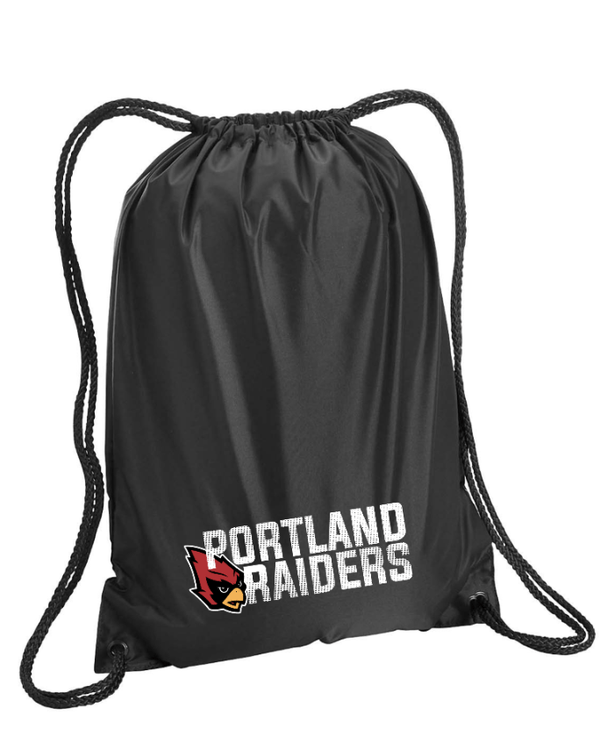 Custom Apparel - Screen Printing - Portland Raiders - Basic Cinch Bag - Fabricated Customs