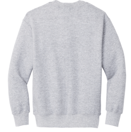 Custom Apparel - Screen Printing - Portland Soccer 2024 - Youth Fleece Crewneck Sweatshirt Grey - Portland Soccer 2024 - 16360