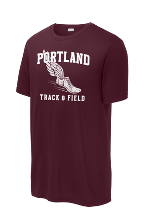 Custom Apparel - Screen Printing - Portland Track & Field - Performance Tee - Portland Track & Field - 17493