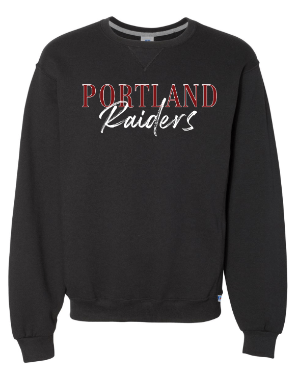 Custom Apparel - Screen Printing - Raider PTO Fundraiser - Unisex Crewneck Sweatshirt - Crewneck - Raider PTO - 14388