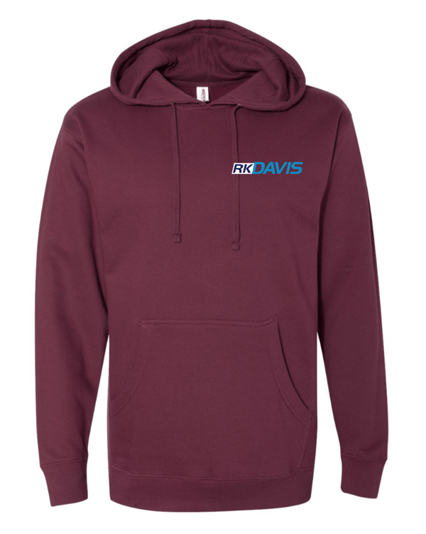 Custom Apparel - Screen Printing - RK Davis - Midweight Hoodie - RK Davis - 15744