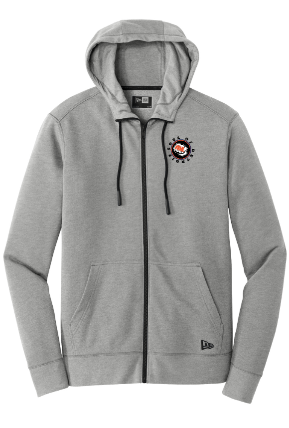 Custom Apparel - Screen Printing - Soul of Detroit - Tri Blend Fleece Full Zip Hoodie - Soul of Detroit - 16956