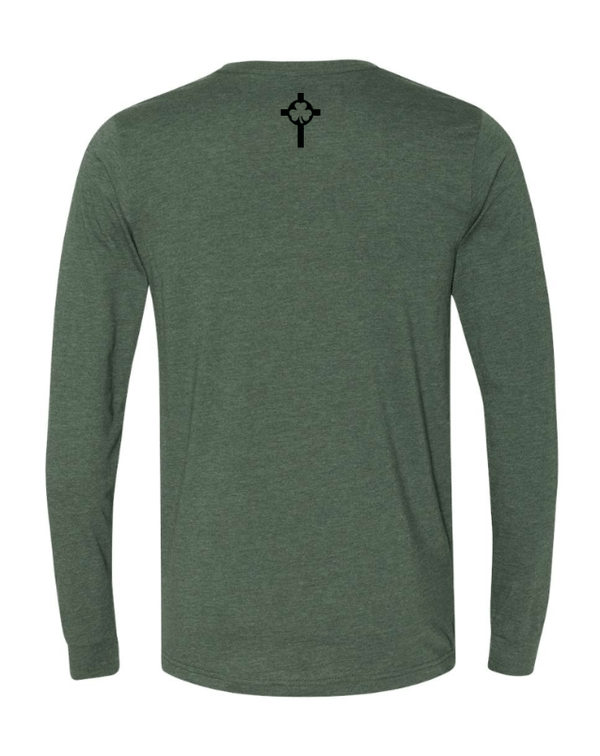 Custom Apparel - Screen Printing - St. Patrick Basketball 2024 - Adult Unisex Long Sleeve T-Shirt - St. Patrick Basketball 2024 - 16802