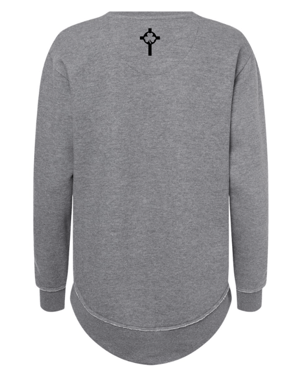 Custom Apparel - Screen Printing - St. Patrick Basketball 2024 - Women's Weekend Fleece Crewneck Sweatshirt - St. Patrick Basketball 2024 - 16802