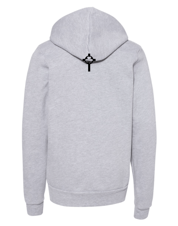 Custom Apparel - Screen Printing - St. Patrick Basketball 2024 - Youth Fleece Hoodie - St. Patrick Basketball 2024 - 16802