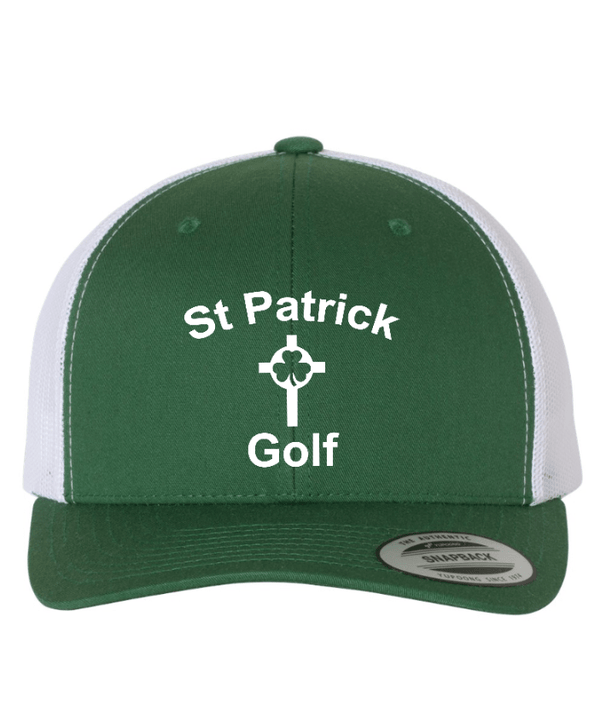 Custom Apparel - Screen Printing - St. Patrick Golf - Retro Trucker Cap - St. Patrick Golf - 17389