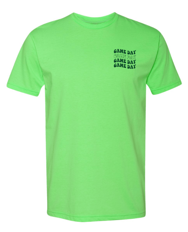 Custom Apparel - Screen Printing - St. Patrick Homecoming - Adult Unisex T-Shirt (Neon Green) - St. Patrick Homecoming - 16616