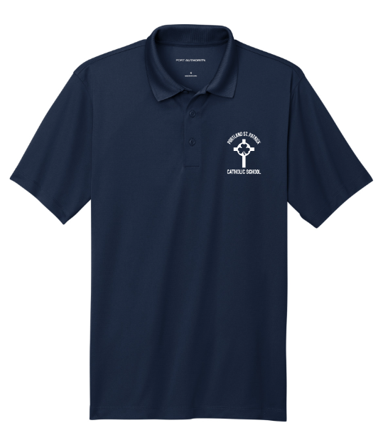 Custom Apparel - Screen Printing - St. Pats Back to School 2024/25 - Adult Performance Polo - St. Pats Back to School 2024/25 - 16209