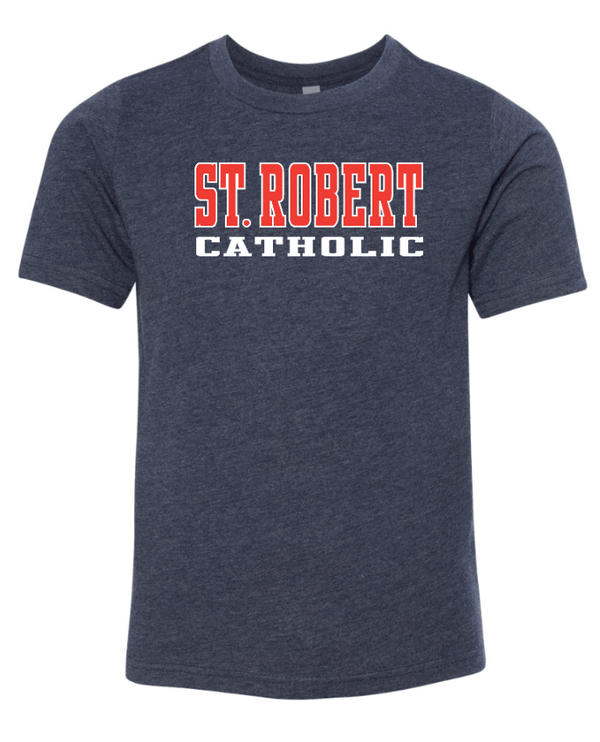 Custom Apparel - Screen Printing - St. Robert Catholic School Fall 2023 - Youth T-Shirt - T-shirt - St. Robert Catholic School Fall 2023 - 14720