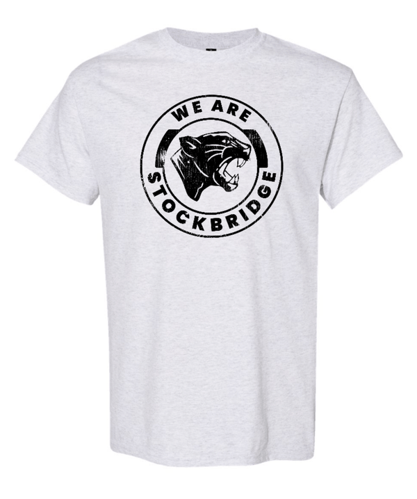 Custom Printed Apparel | Stockbridge | GIldan 100% Cotton Unisex T-Shirt - Adult - T-Shirt - Stockbridge Schools 2025 - 18310