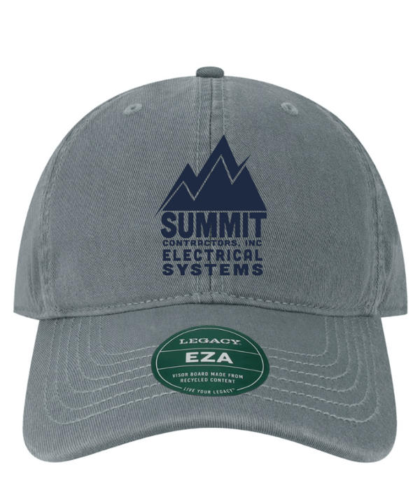 Custom Apparel - Screen Printing - Summit Contractors - Relaxed Twill Dad Hat - Summit Contractors - 16912
