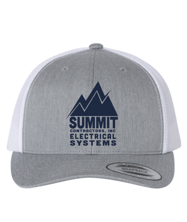 Custom Apparel - Screen Printing - Summit Contractors - Retro Trucker Cap - Summit Contractors - 16912