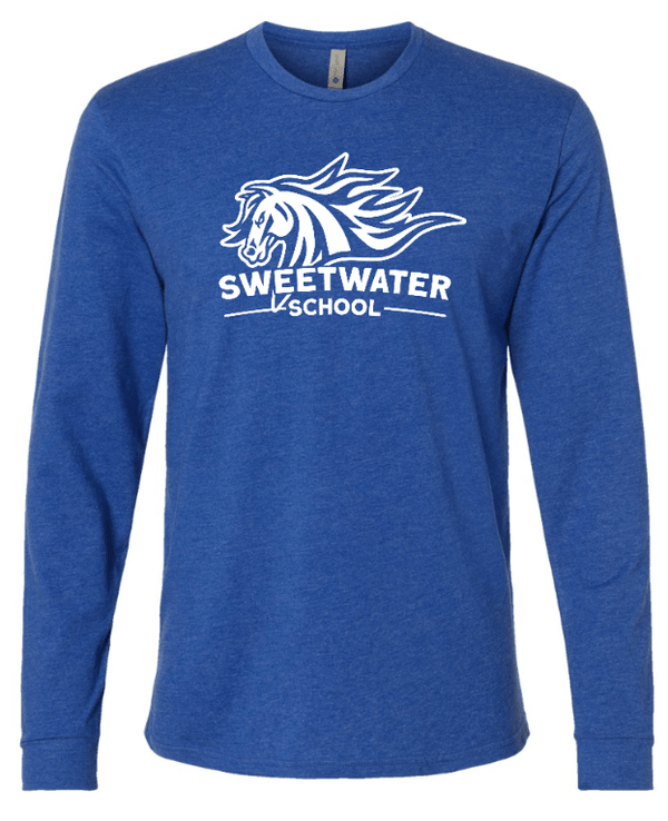Custom Apparel - Screen Printing - Sweetwater Elementary 2023 Winter - Adult Unisex Long Sleeve T-Shirt - Sweetwater Elementary 2023 Winter - 14479