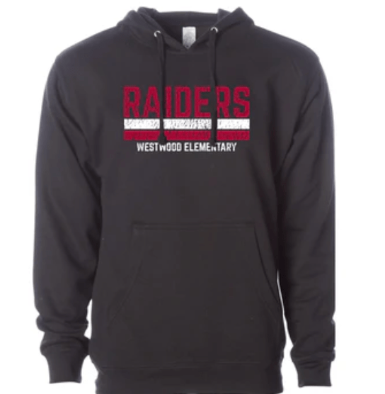 Custom Apparel - Screen Printing - Westwood & Oakwood PTO - Adult Unisex Westwood Hooded Sweatshirt - Westwood & Oakwood PTO - 14917