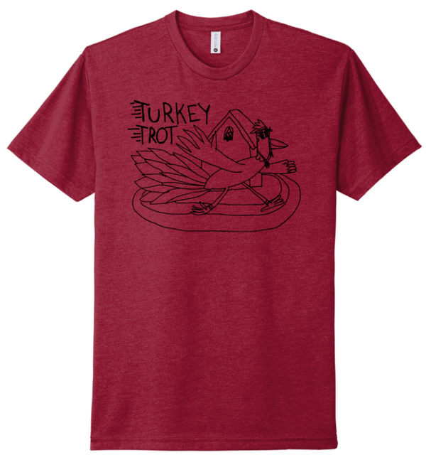 Custom Apparel - Screen Printing - Westwood Turkey Trot - Adult Unisex T-Shirt - Shirts & Tops - Westwood Turkey Trot - 14841