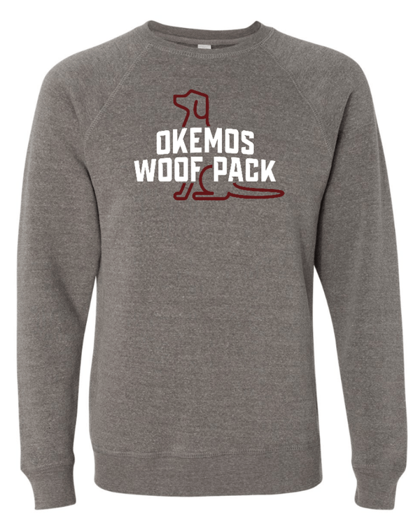 Custom Apparel - Screen Printing - Woof Pack - Adult Unisex Special Blend Crewneck Sweatshirt - Woof pack - 14985