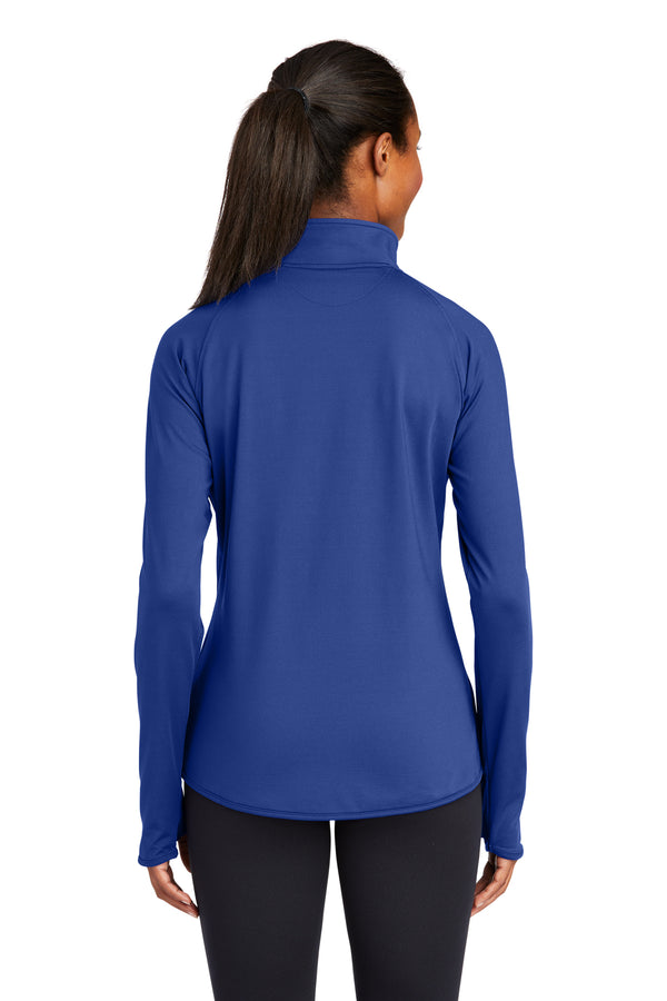 Michigan Veterans Affairs Agency - Women's Stretch Quarter Zip Pullover - Royal