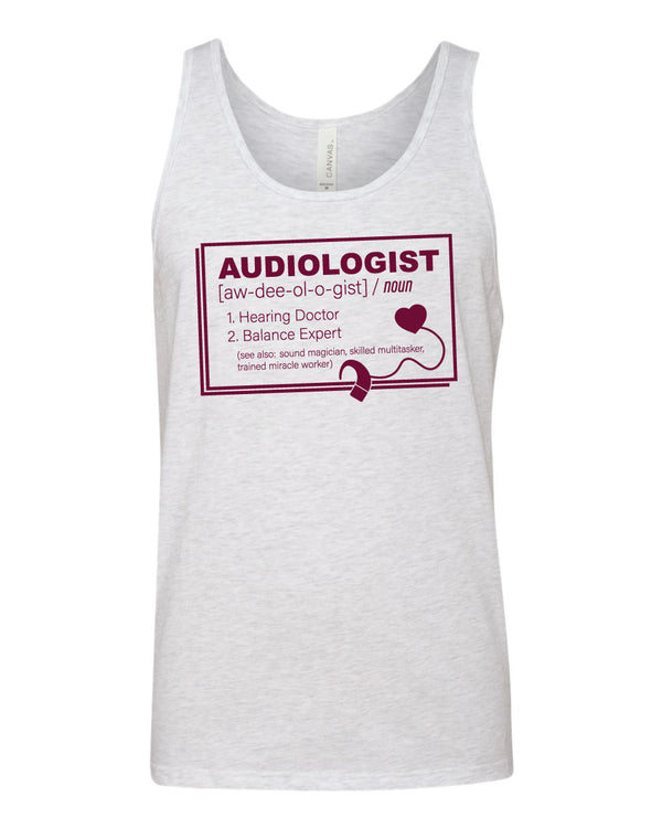 CMU Audiology Definition - Men's Tank Top