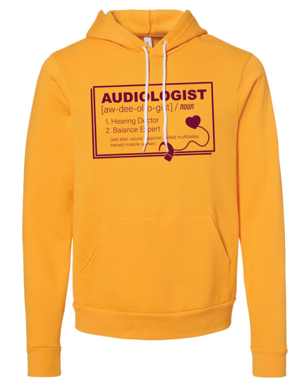 CMU Audiology Definition - Unisex Hoodie