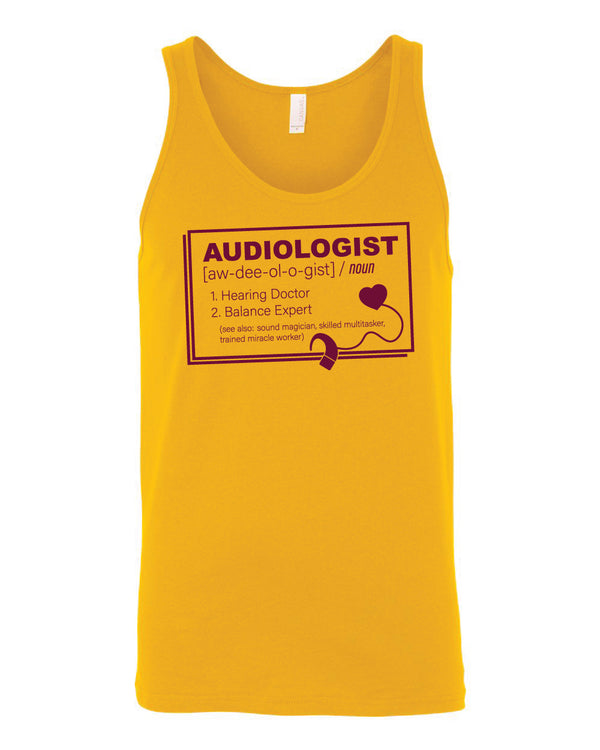 CMU Audiology Definition - Men's Tank Top