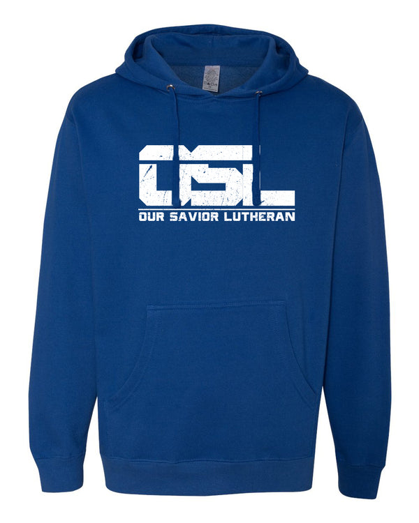 Our Savior Lutheran Hoodie (Blue)