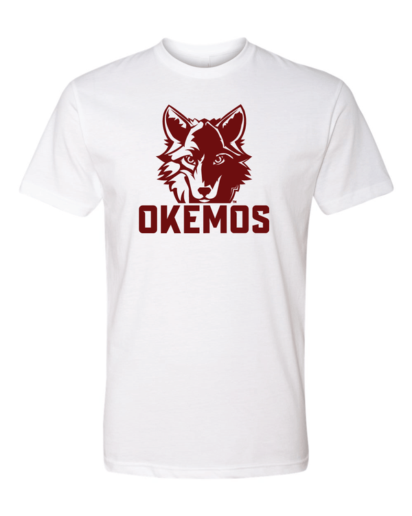 Okemos Wolves - White Unisex T-Shirt