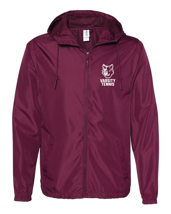OHS Tennis - Maroon Varsity Windbreaker