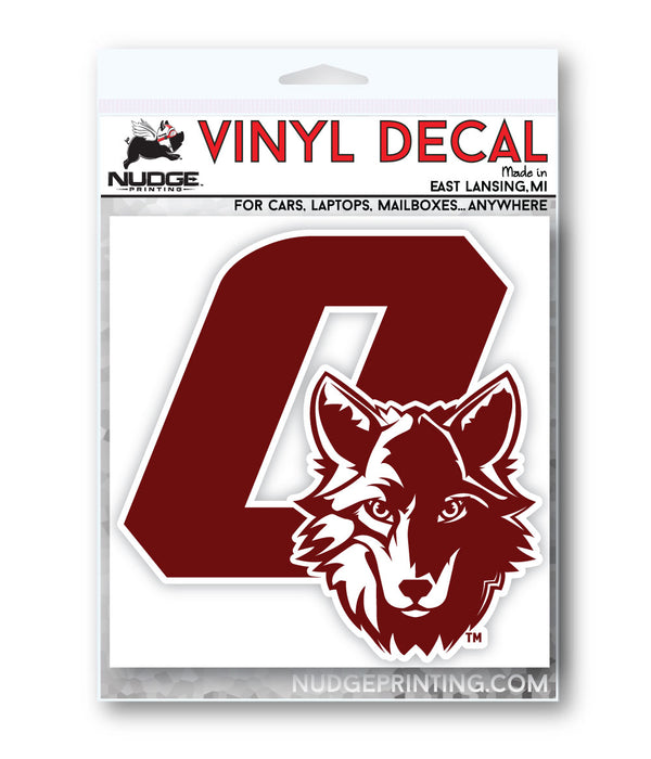 Okemos Wolves - Wolf and O Car Decal