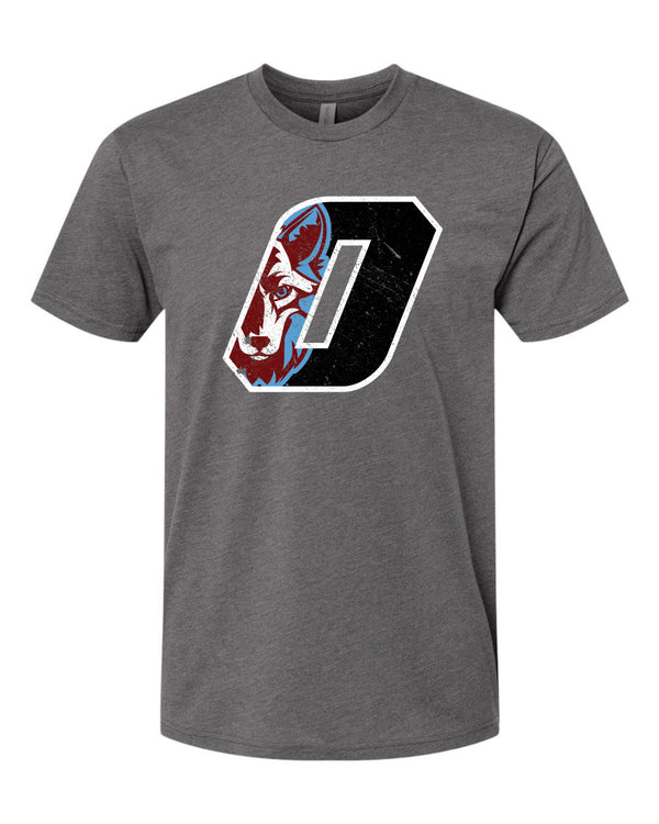 Okemos Wolves - Slanted O with Wolf T-Shirt