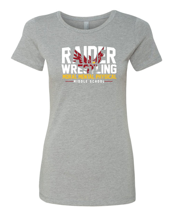 Portland Middle School Wrestling Women's T-Shirt