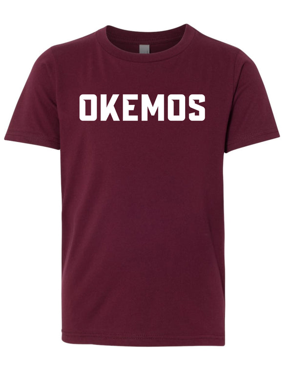 Okemos Wolves - Okemos Maroon T-Shirt