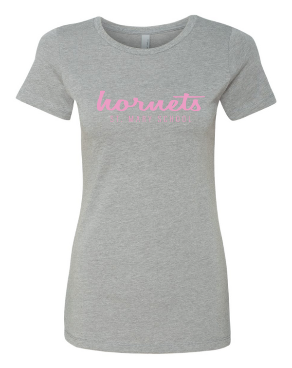 St. Mary School - Hornets Script Women's T-Shirt