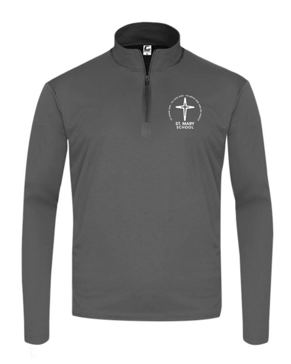 St. Mary School - Unisex Quarterzip - Adult *DRESS CODE APPROVED*