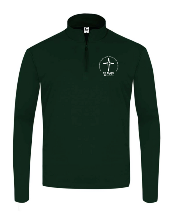 St. Mary School - Unisex Quarterzip - Adult *DRESS CODE APPROVED*