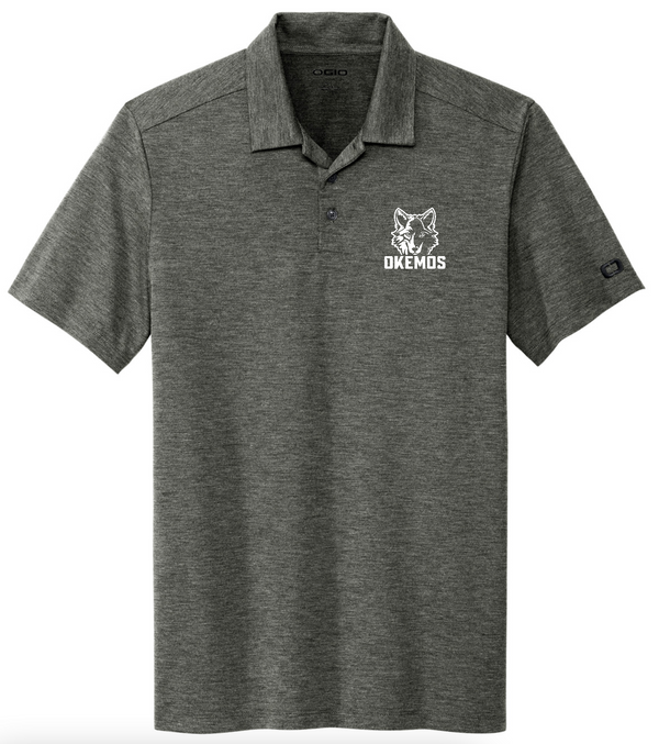 Okemos Wolves - Embroidered Grey Unisex Polo